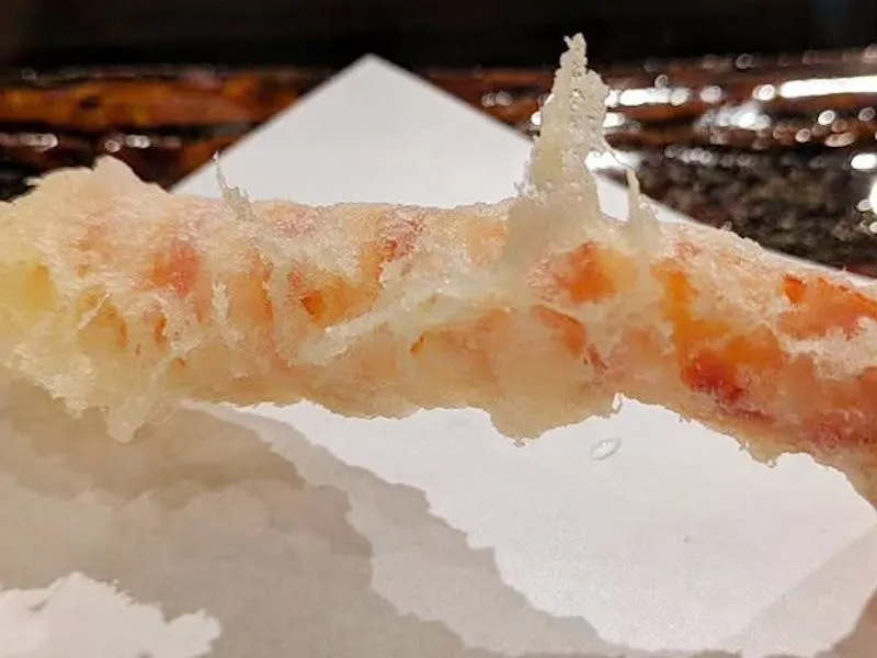 天ぷら 拓の店内