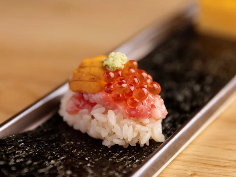 GINZA SUSHI BANYA KAIの店内